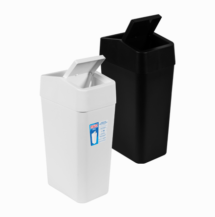 Trash can with 8L Tilting Lid